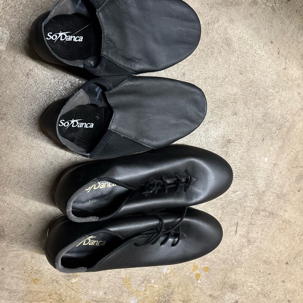 Women's Black Dance Shoes